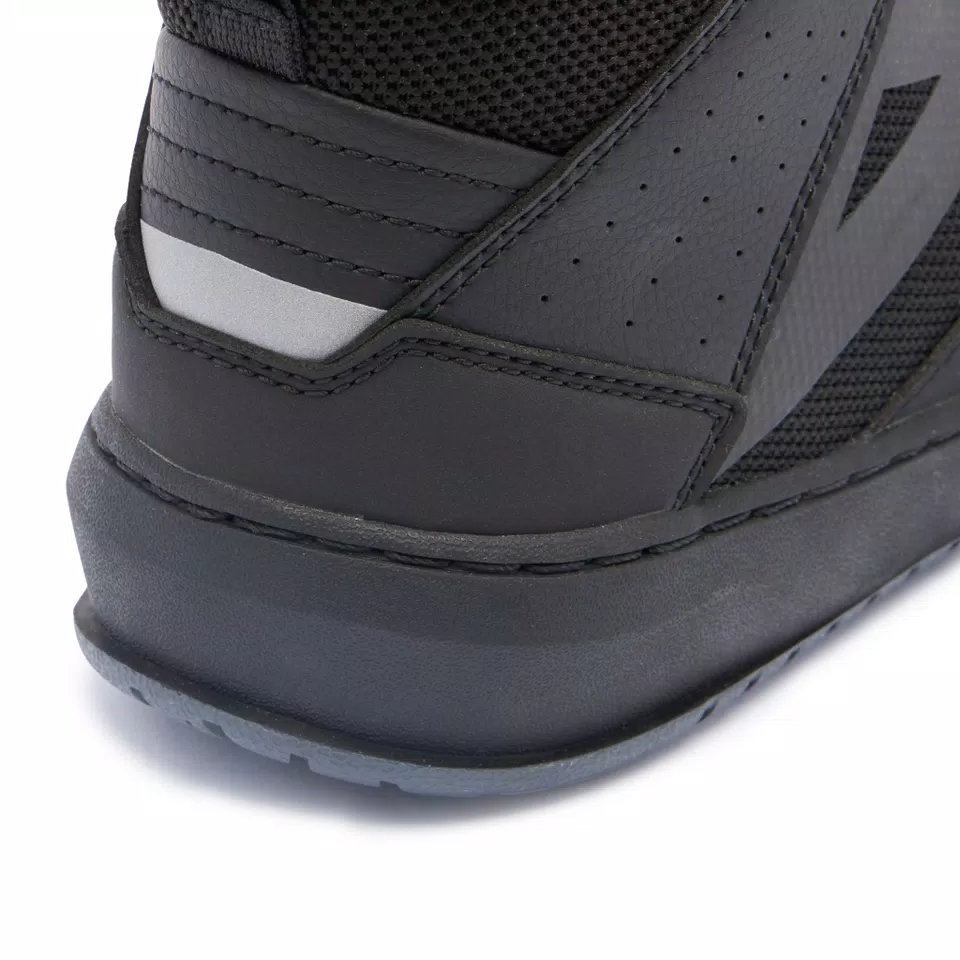 SUBURB AIR - MEN'S SUMMER MOTORCYCLE SHOES IN FABRIC - BLACK/BLACK - 9