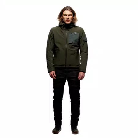 CORSO ABSØLUTESHELL™ PRO - MEN'S WATERPROOF MOTORCYCLE JACKET - GREEN - 3