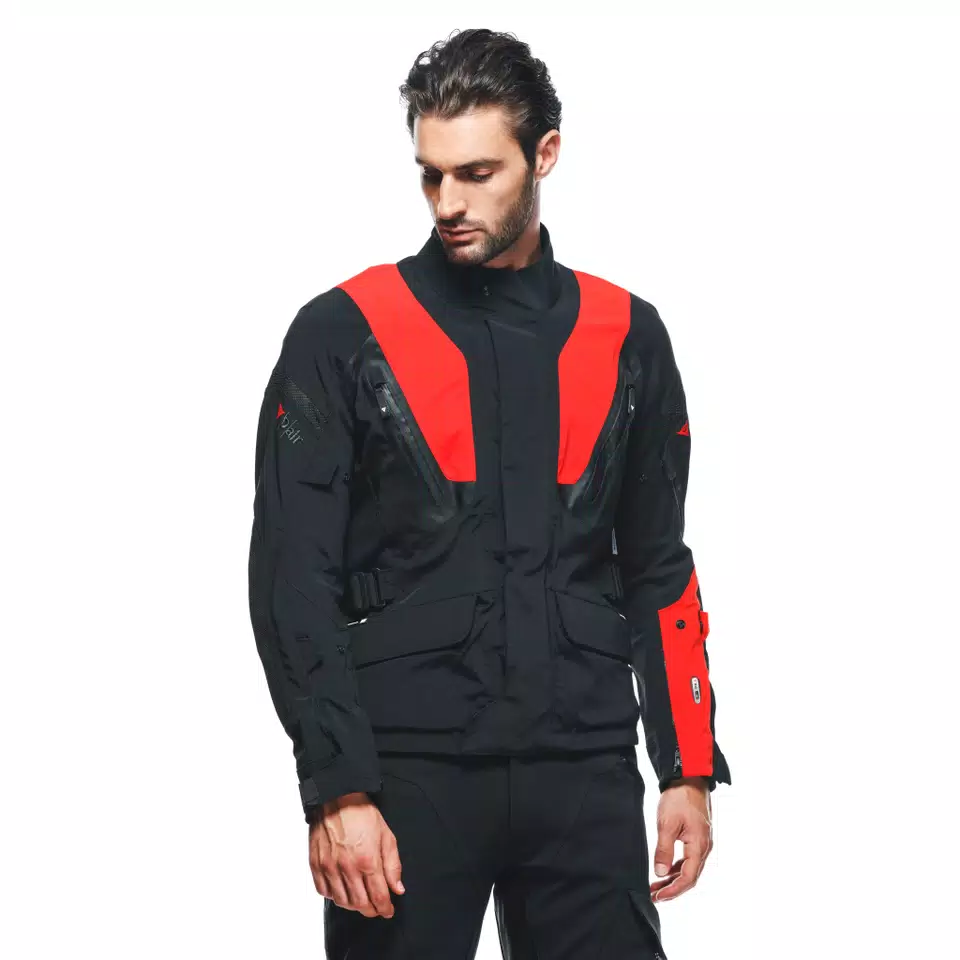 STELVIO D-AIR® D-DRY® XT JACKET - BLACK/LAVA-RED - 5