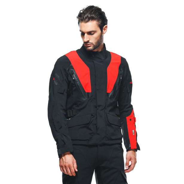 stelvio-d-air-d-dry-xt-jacket-black-lava-red image number 4