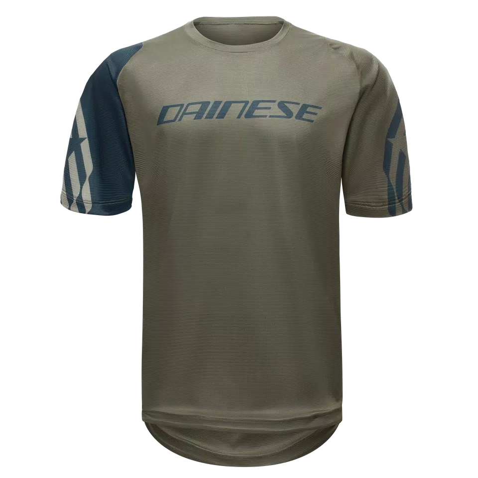 HG AER JERSEY SS - MAILLOT DE VÉLO MANCHES COURTES POUR HOMME - GREEN/BLUE - 1