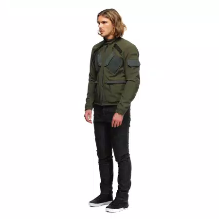 LARIO TEX MOTORFIETS TEXTIEL JAS - GREEN - 4