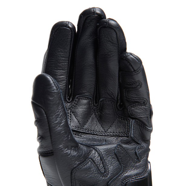 carbon-4-long-leather-gloves-black-black-black image number 9