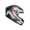 K6 S FLASH MATT BLACK/GREY/RED - CASCO MOTO INTEGRAL E2206