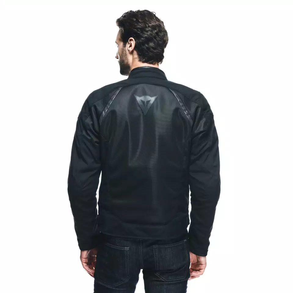 AIR FRAME 3 TEX - MEN'S SUMMER MOTORCYCLE JACKET IN FABRIC - BLACK/BLACK/BLACK - 5