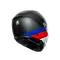 SPORTMODULAR LAYER CARBON/RED/BLUE -  MOTORBIKE FLIP UP HELMET E2205