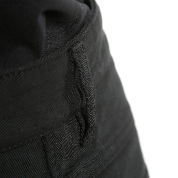 classic-regular-pantaloni-moto-in-tessuto-uomo-black image number 4