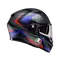 K3 STRIGA MATT BLACK/BLUE/RED - MOTORBIKE FULL FACE HELMET E2206