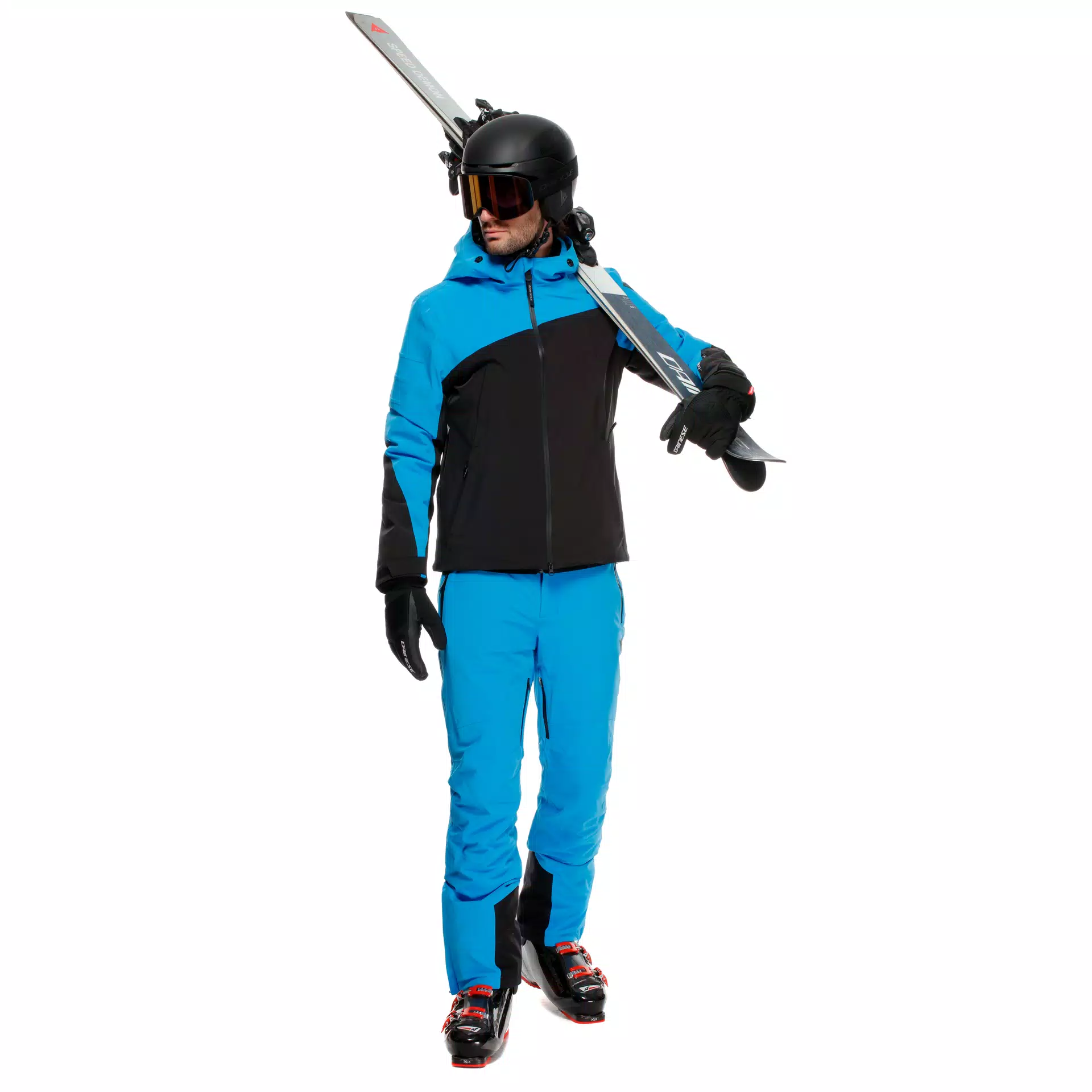 AVERA DERMIZAX EV™ - MEN'S SKI JACKET | BLUE/STRETCH LIMO | Dainese