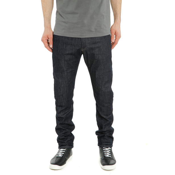 denim-slim-jeans-moto-uomo-blue image number 2