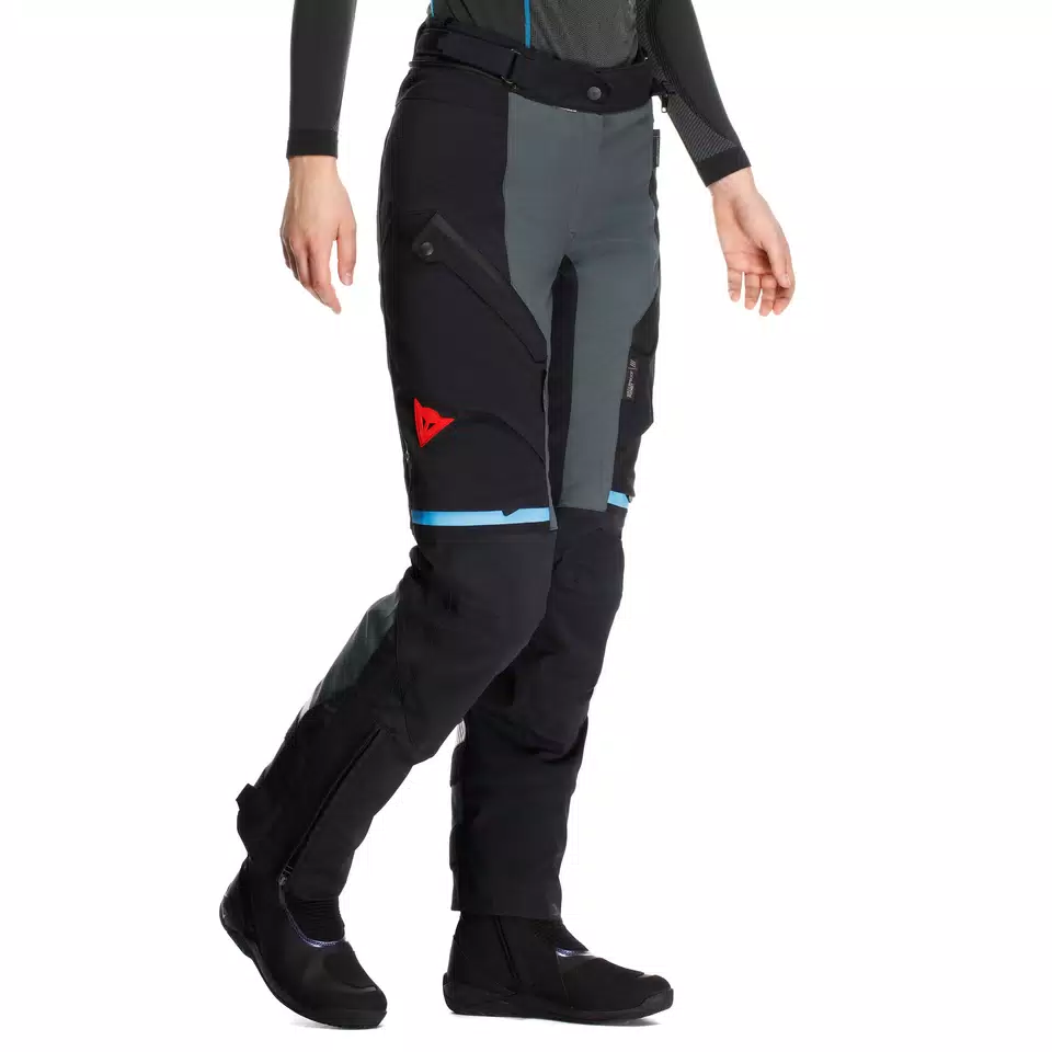 MANGEN ABSØLUTESHELL™ PRO - WOMEN'S TOURING MOTORCYCLE PANTS - EBONY/BLACK - 6