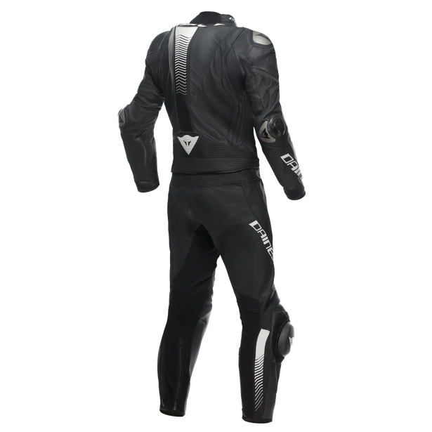 laguna-seca-5-2pcs-leather-suit-black-black-white image number 1