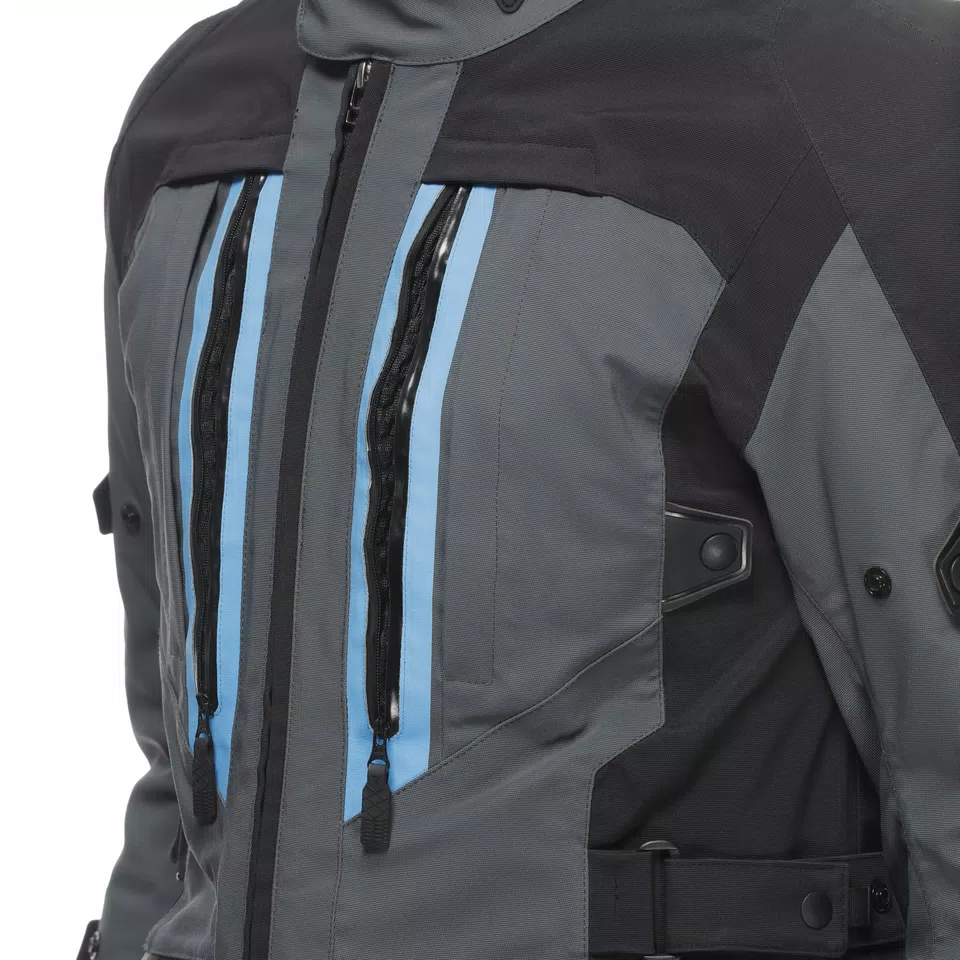 MANGEN ABSØLUTESHELL™ PRO - MEN TOURING MOTORCYCLE JACKET - EBONY/BLACK - 7