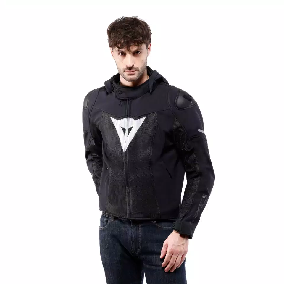 SUPER SPRINT AIR TEX - BLOUSON MOTO D'&Eacute;T&Eacute; EN MESH HOMME - BLACK/WHITE - 3
