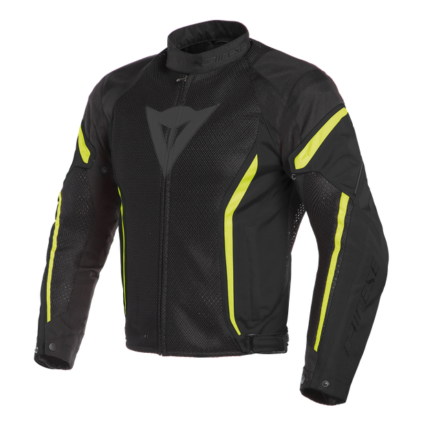 air-crono-2-tex-jacket-black-black-fluo-yellow image number 1