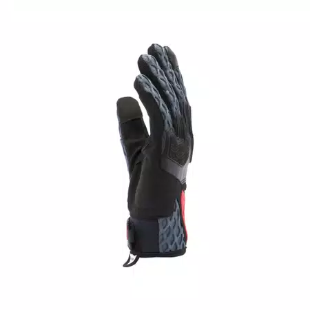 AIR-MAZE - UNISEX MOTORCYCLE TEXTILE SUMMER GLOVES - BLACK/IRON-GATE - 4