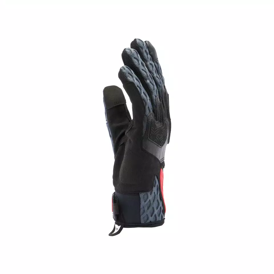 AIR-MAZE - UNISEX MOTORCYCLE TEXTILE SUMMER GLOVES - BLACK/IRON-GATE - 4