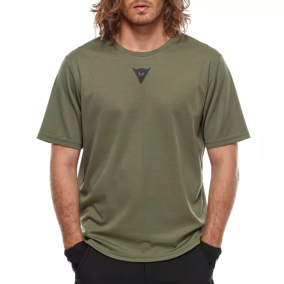 HG OMNIA JERSEY SS - MAGLIA BICI MANICHE CORTE UOMO - GREEN - 6