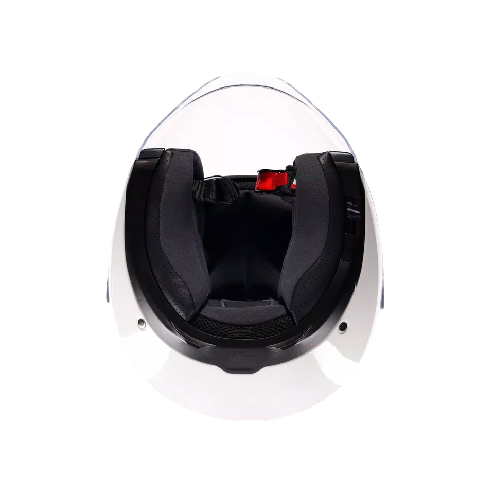 IRIDES MONO MATERIA WHITE - MOTORBIKE OPEN FACE HELMET E2206 -  - 8