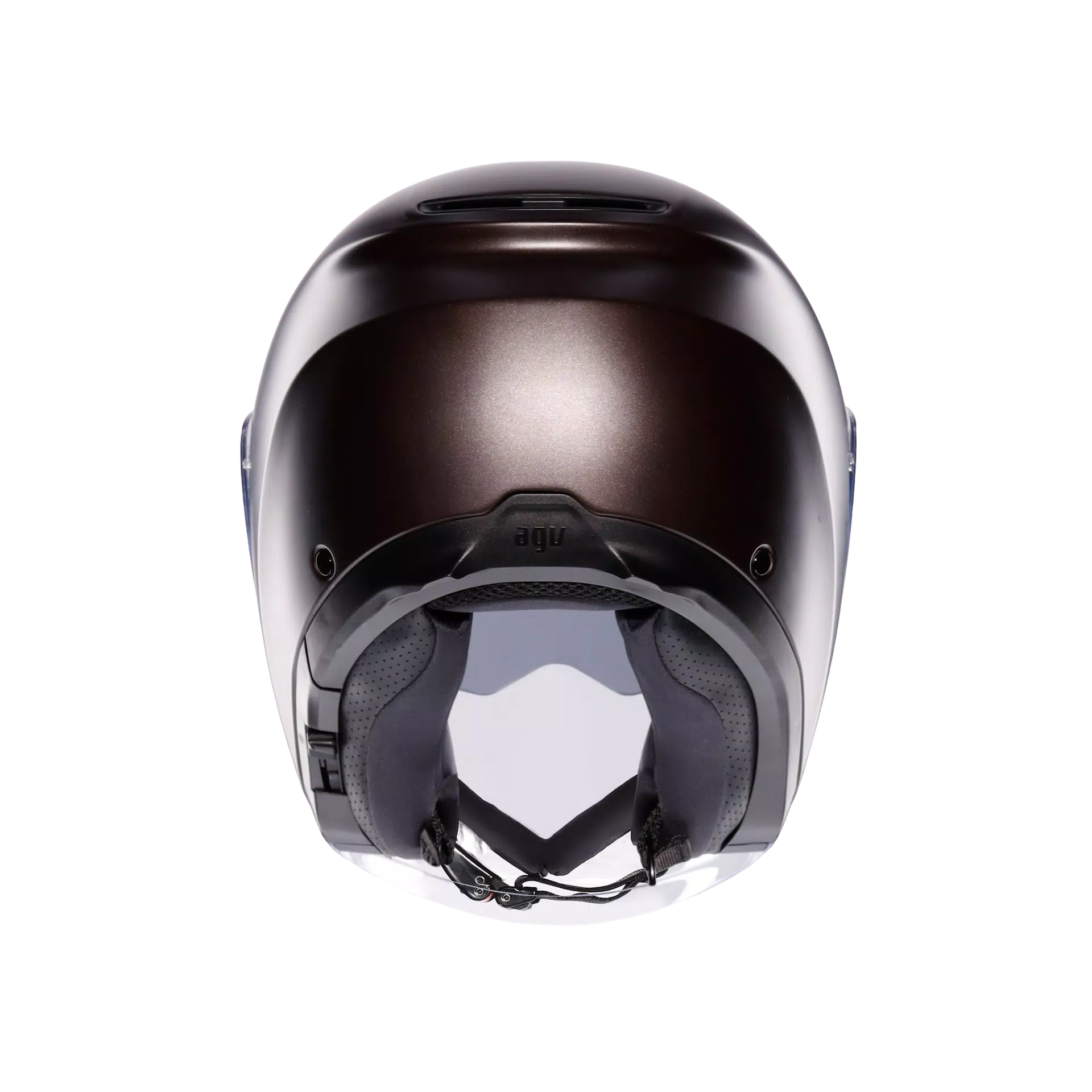 IRIDES MONO MATT PREGIATO BRONZE - MOTORBIKE OPEN FACE HELMET E2206