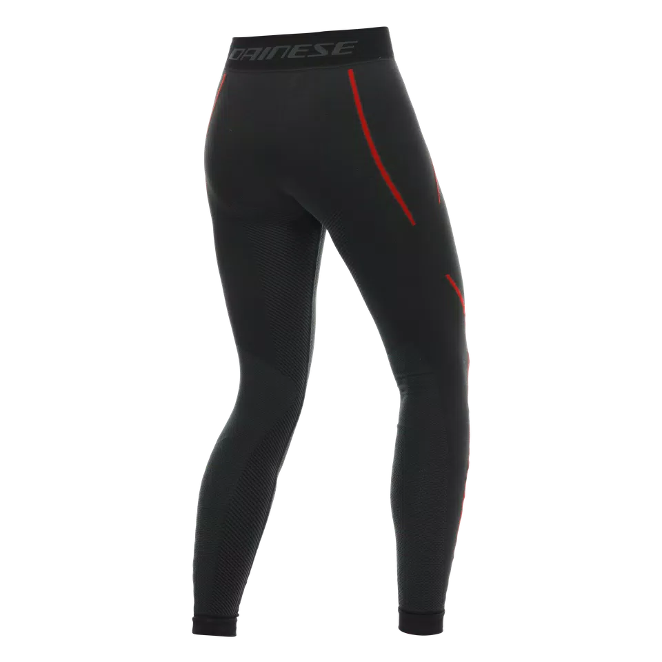 SOTTOPANTALONI TERMICI MOTO DONNA - BLACK/RED - 2