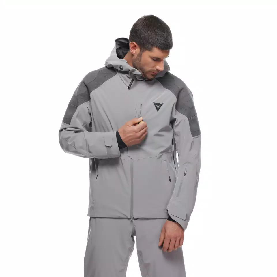S001 DERMIZAX EV™ FLEXAGON SKIJACKE FÜR HERREN - SILVER-FILIGREE - 5