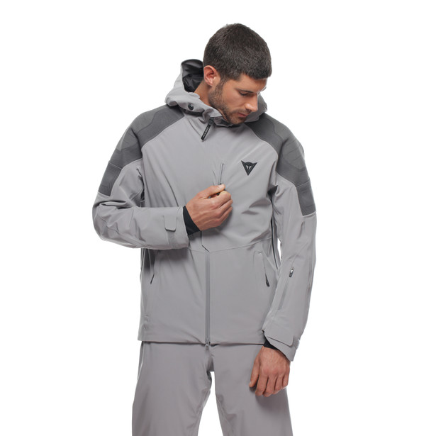 men-s-s001-dermizax-ev-flexagon-ski-jacket-silver-filigree image number 4