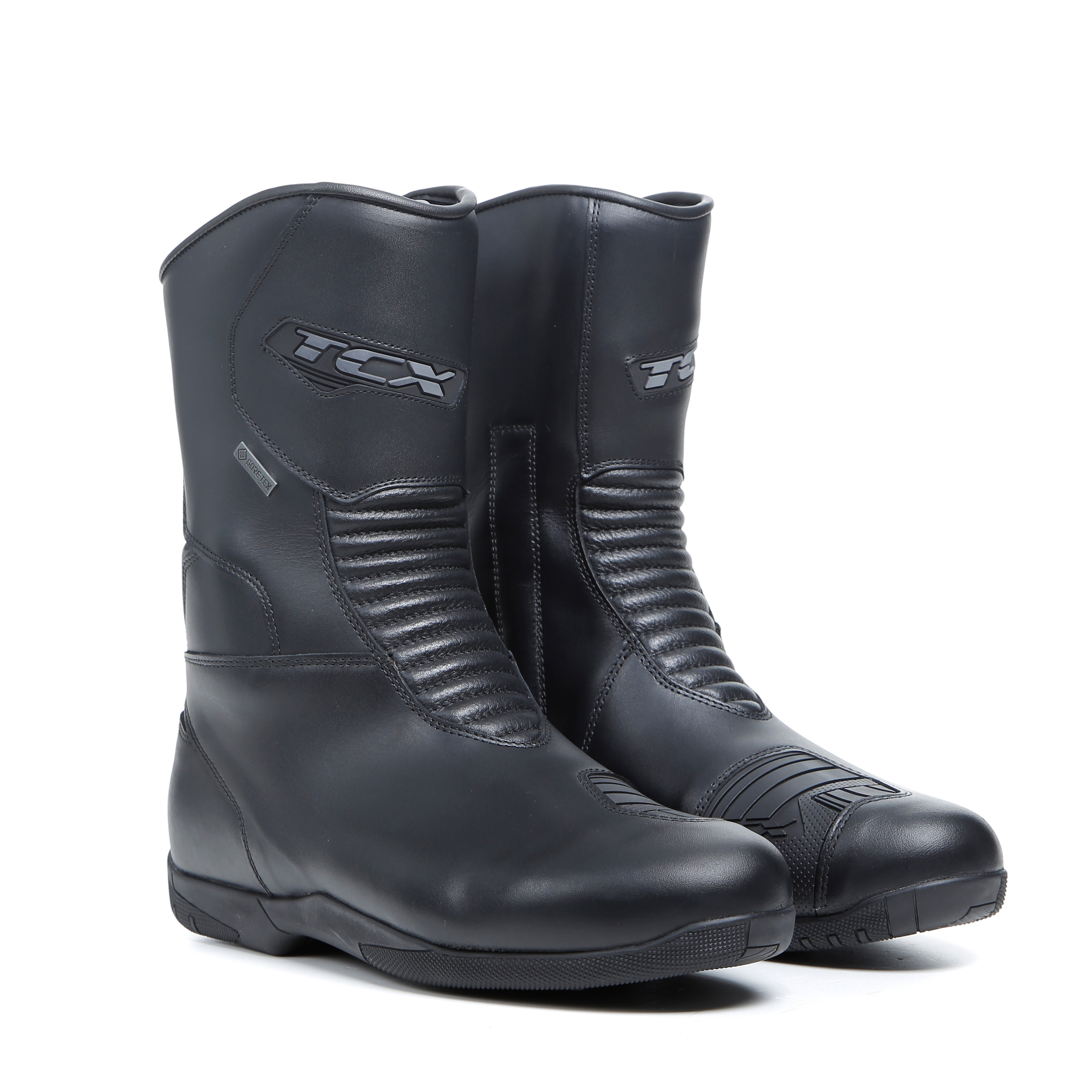 TOP DRY*新品*GORE-TEX*ブーツ*24cm3E*雨*雪*B9997 JUPITER 5 GORE-TEX® MEN'S WATERPROOF MOTORCYCLE SHOES - BLACK | TCX