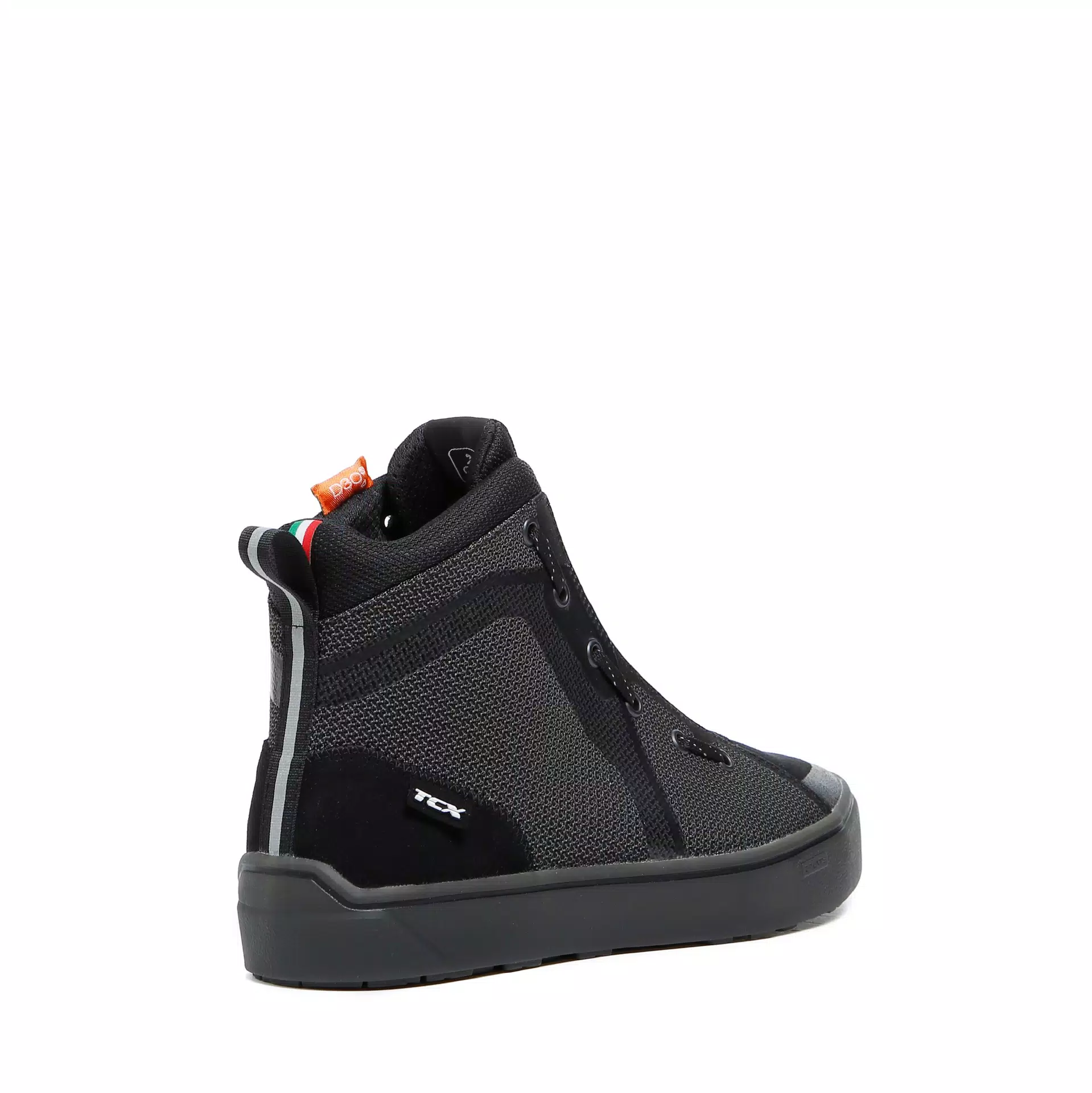 IKASU AIR MEN'S SUMMER MOTORCYCLE SHOES - BLACK