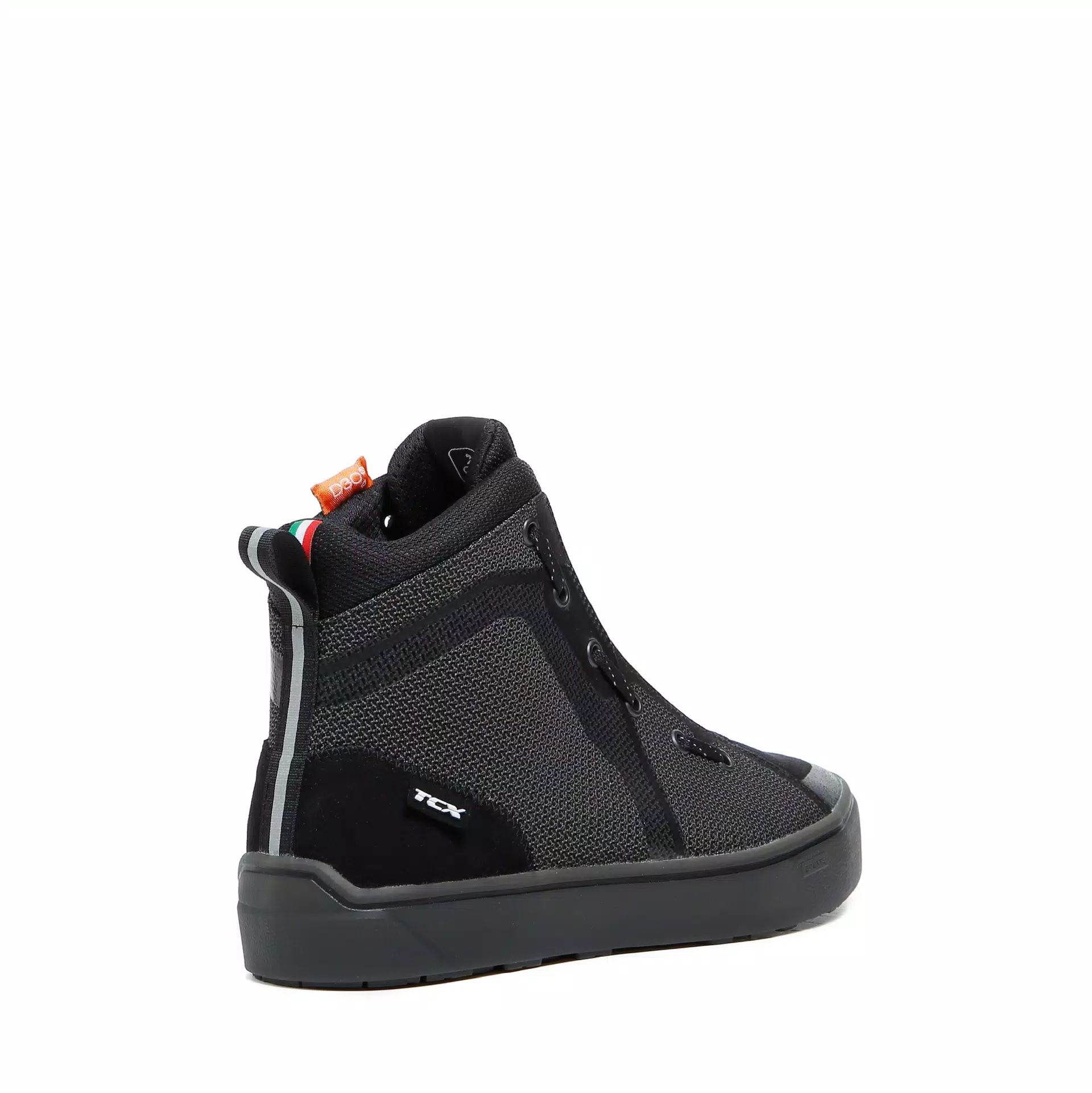 IKASU AIR MEN'S SUMMER MOTORCYCLE SHOES - BLACK