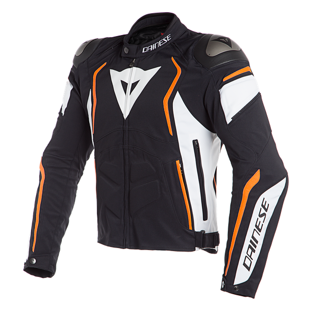 DYNO TEX JACKET BLACK/WHITE/FLUO-ORANGE- Jacken