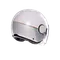 ETERES CAPOLIVERI MATT WHITE/ITALY - MOTORBIKE OPEN FACE HELMET E2206