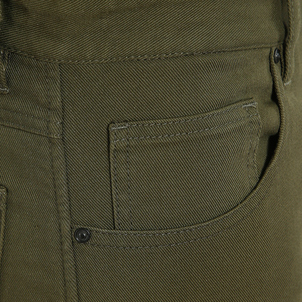 casual-regular-pantaloni-moto-in-tessuto-uomo-olive image number 5