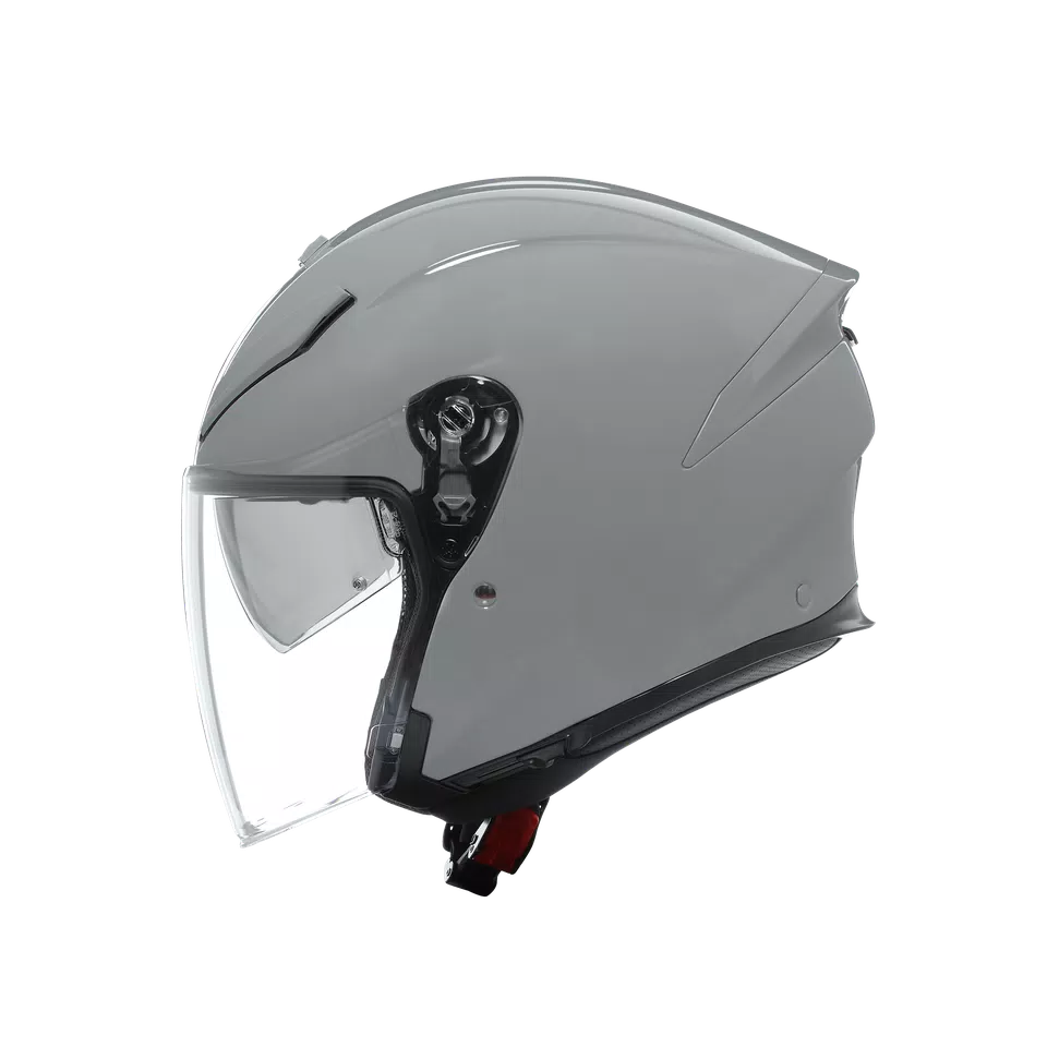 K5 JET EVO MONO NARDO GREY - MOTORBIKE OPEN FACE HELMET E2206 -  - 4