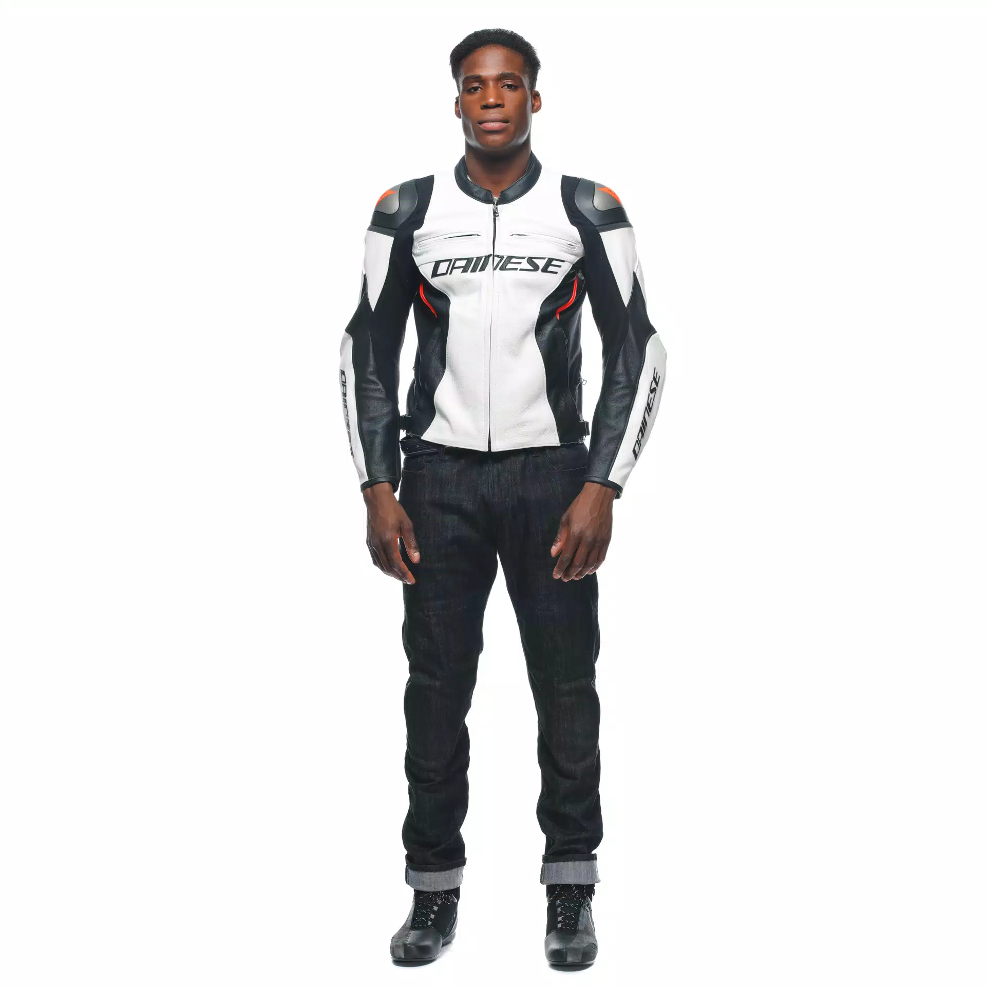 RACING 4 - MEN LEATHER MOTORCYCLE JACKET