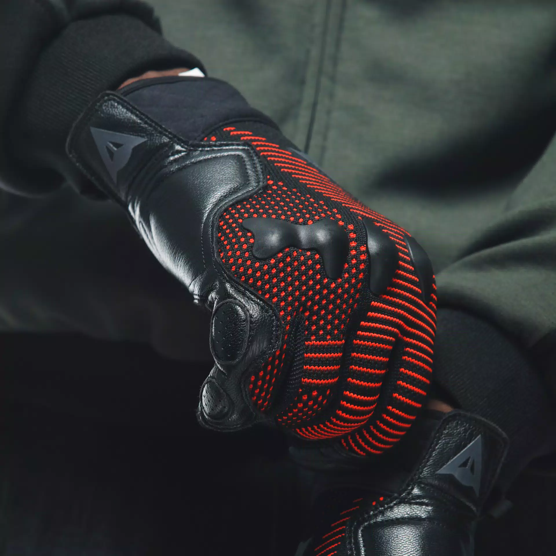 UNRULY ERGO-TEK - HEREN MOTORFIETS TEXTIEL HANDSCHOENEN