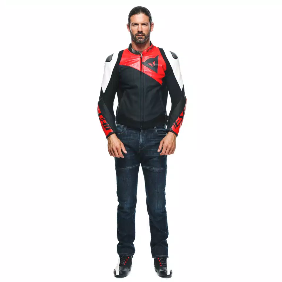 SPORTIVA - MEN'S MOTORCYCLE PERFORATED LEATHER JACKET -  - 3