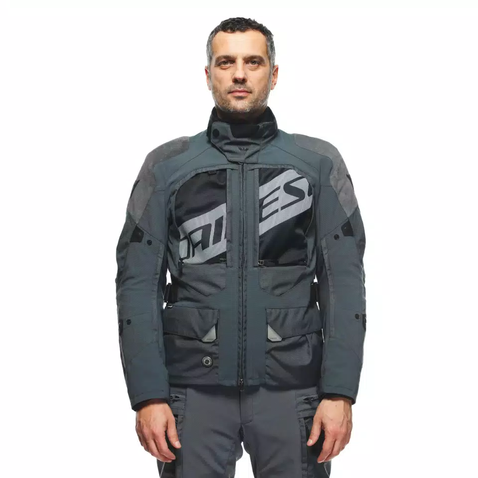 SPRINGBOK 3L ABSOLUTESHELL™ - MEN'S WATERPROOF MOTORCYCLE JACKET - IRON-GATE/IRON-GATE - 12