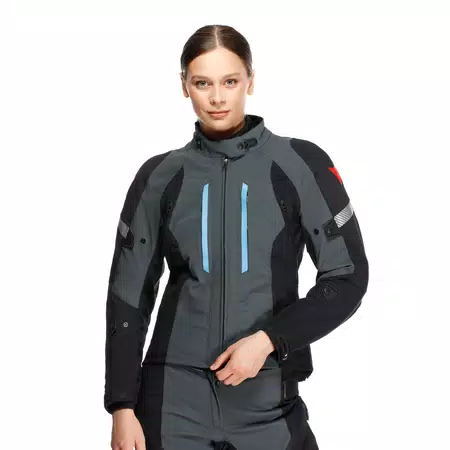MANGEN ABS&Oslash;LUTESHELL&trade; PRO - WOMEN'S TOURING MOTORCYCLE JACKET - EBONY/BLACK - 6