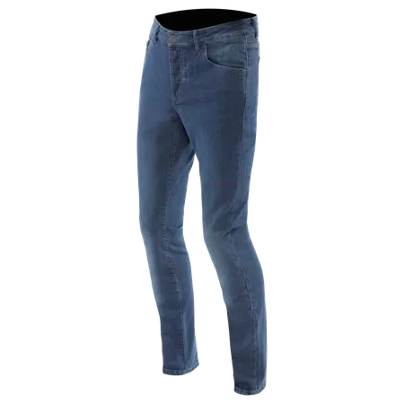 5-POCKET DENIM SLIM - HEREN MOTORFIETSJEANS - DEEP-BLUE - 1