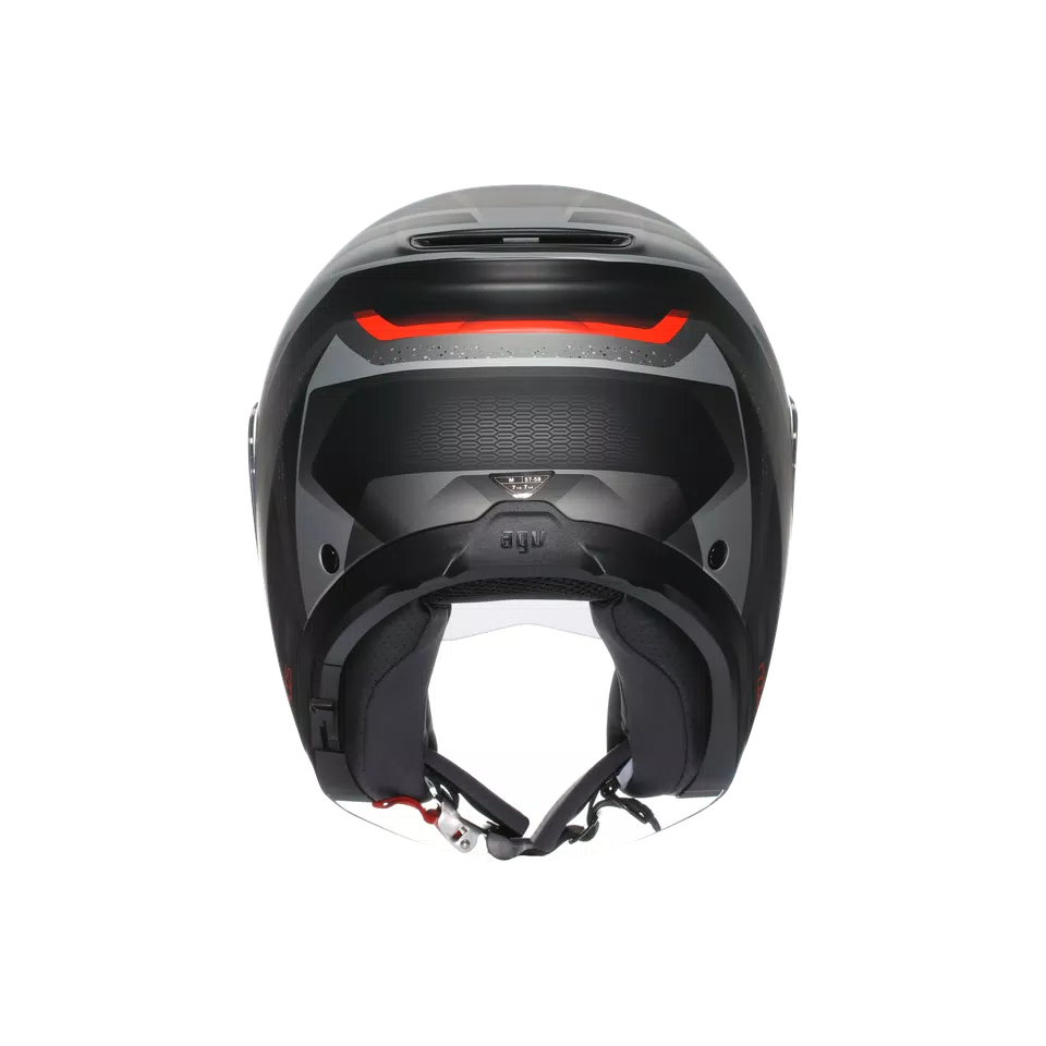 IRIDES AGV E2206 - ZURIGO MATT BLACK/GREY -  - 5