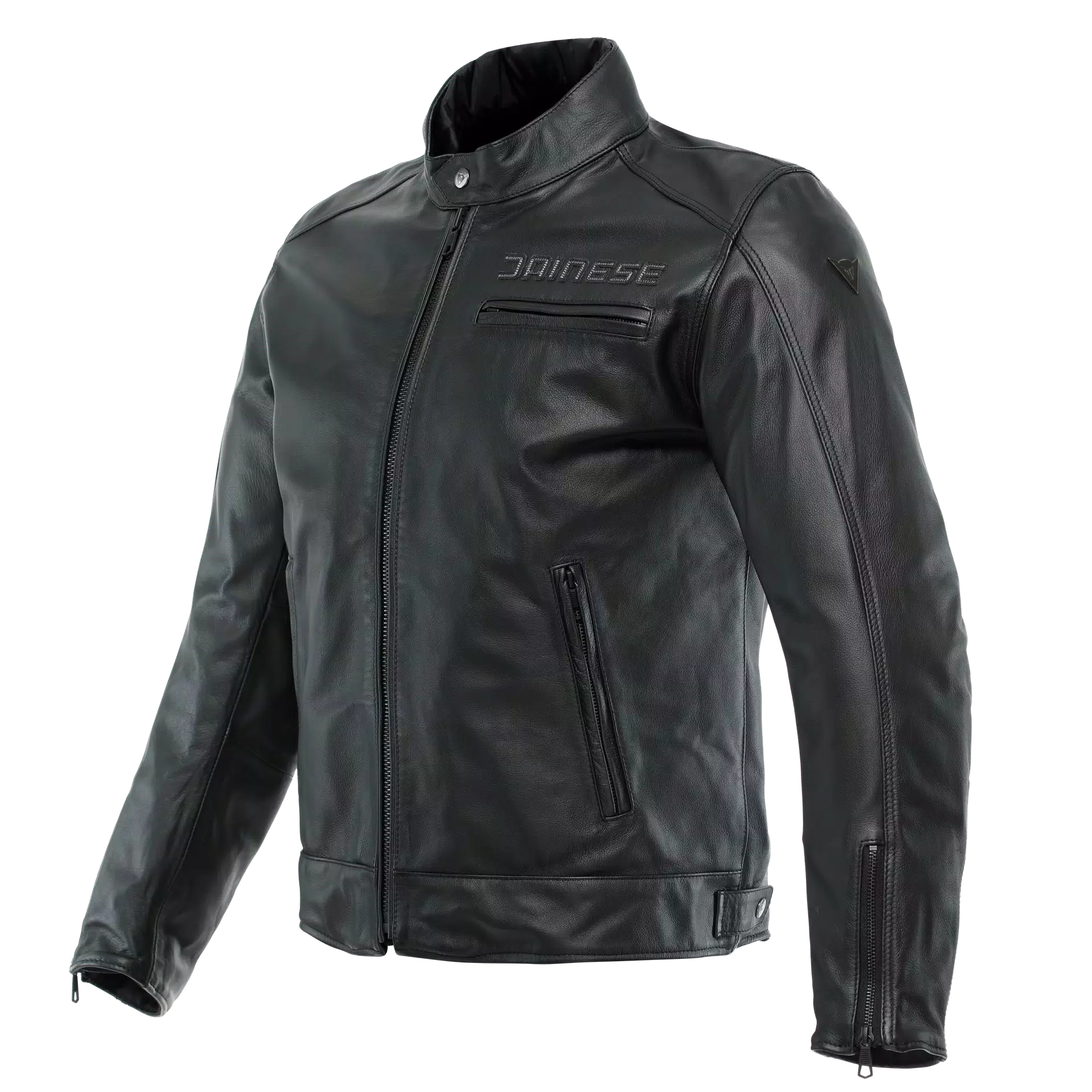 ZAURAX CHAQUETA DE CUERO MOTO HOMBRE