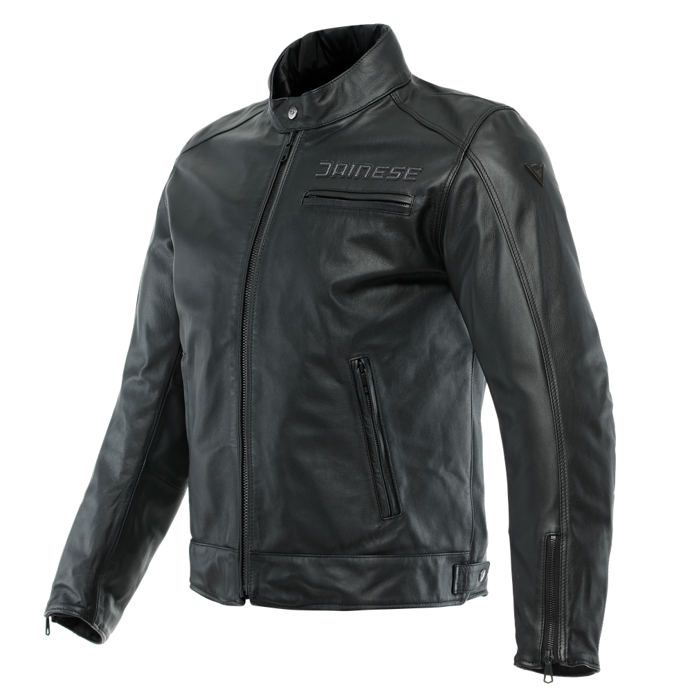 zaurax-leather-jacket-black image number 0