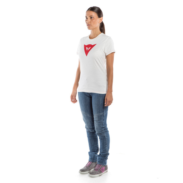 speed-demon-lady-t-shirt-white-red image number 2