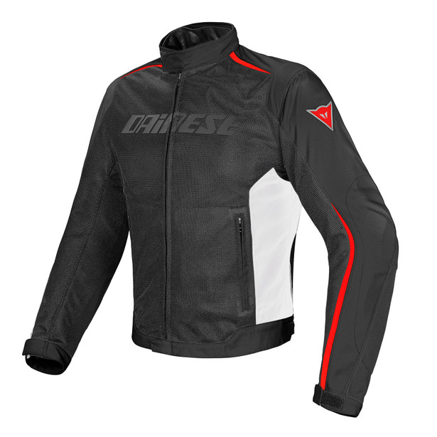 hydra-flux-d-dry-jacket-black-white-red image number 0