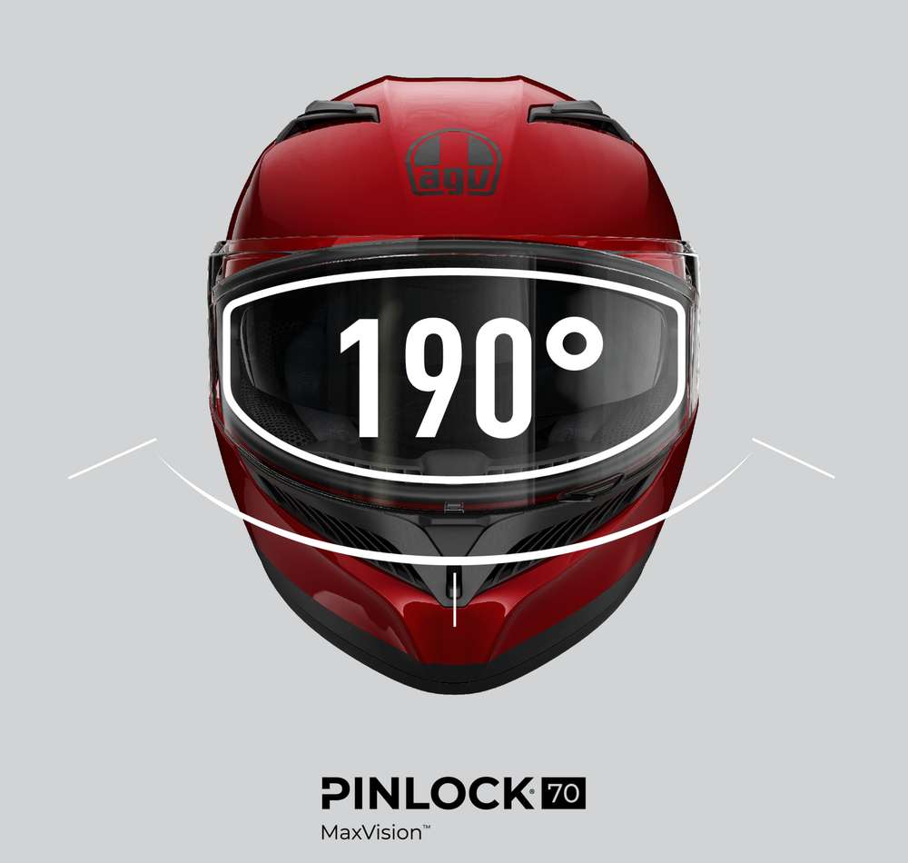 Casco AGV K-3 SV Pinlock MaxVision Angry Black » Saica Motos