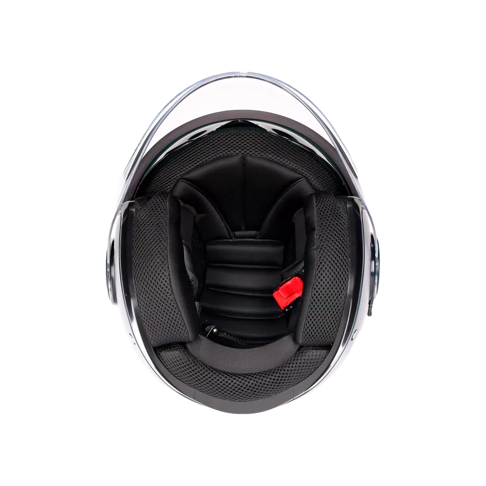 ETERES MONO MATT OTTANIO - MOTORBIKE OPEN FACE HELMET E2206 -  - 8