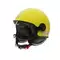 MOMODESIGN FGTR CLASSIC CANDY YELLOW / WHITE - JET HELMET WITH VISOR E2206