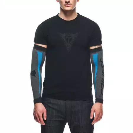MOTORCYCLE TECNICAL ARM COVERS - BLACK/BLUE - 2