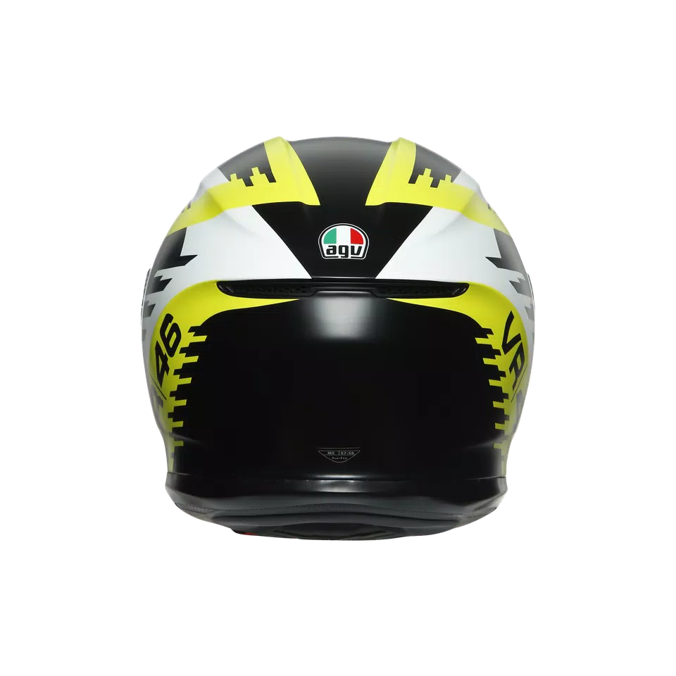K6 E2205 TOP - RAPID 46 MATT BLACK/WH/YELLOW -  - 5